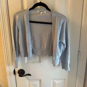💜3/$15 Women's Sky Blue Cardigan by [Brand]